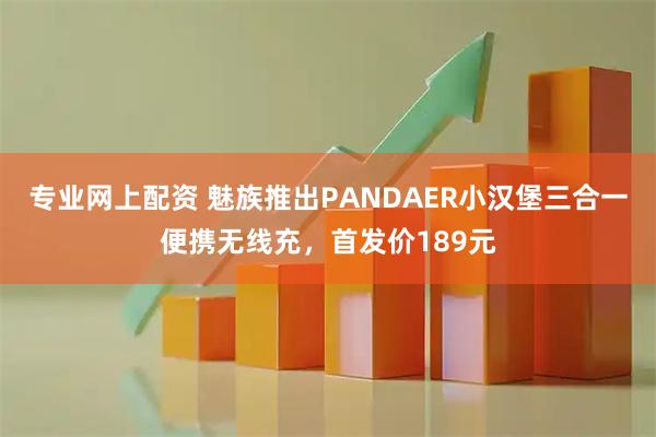 专业网上配资 魅族推出PANDAER小汉堡三合一便携无线充，首发价189元