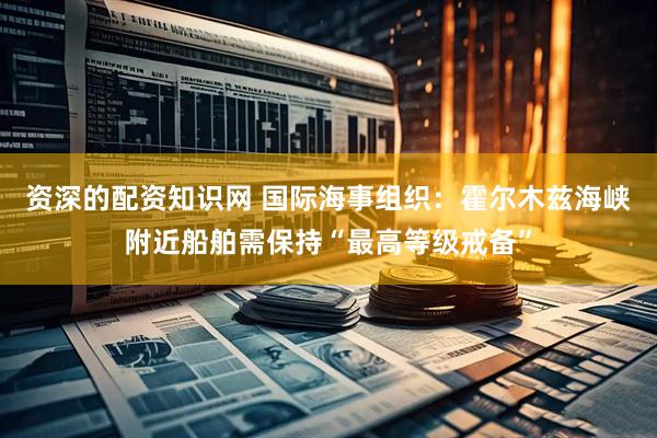 资深的配资知识网 国际海事组织：霍尔木兹海峡附近船舶需保持“最高等级戒备”